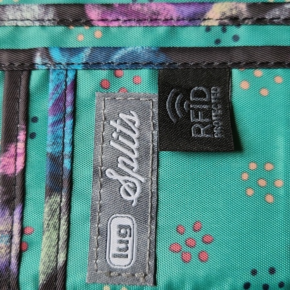 Lug Splits Compact RFID Wallet - Picture 7 of 11